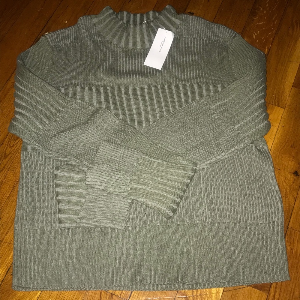 Olive AE bodycon Sweater